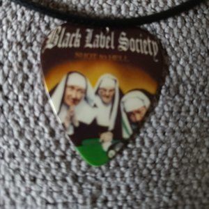BLACK LABEL SOCIETY GUITAR PICK NECKLACE